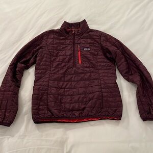 Patagonia Nano Puff Quarter Zip Size S